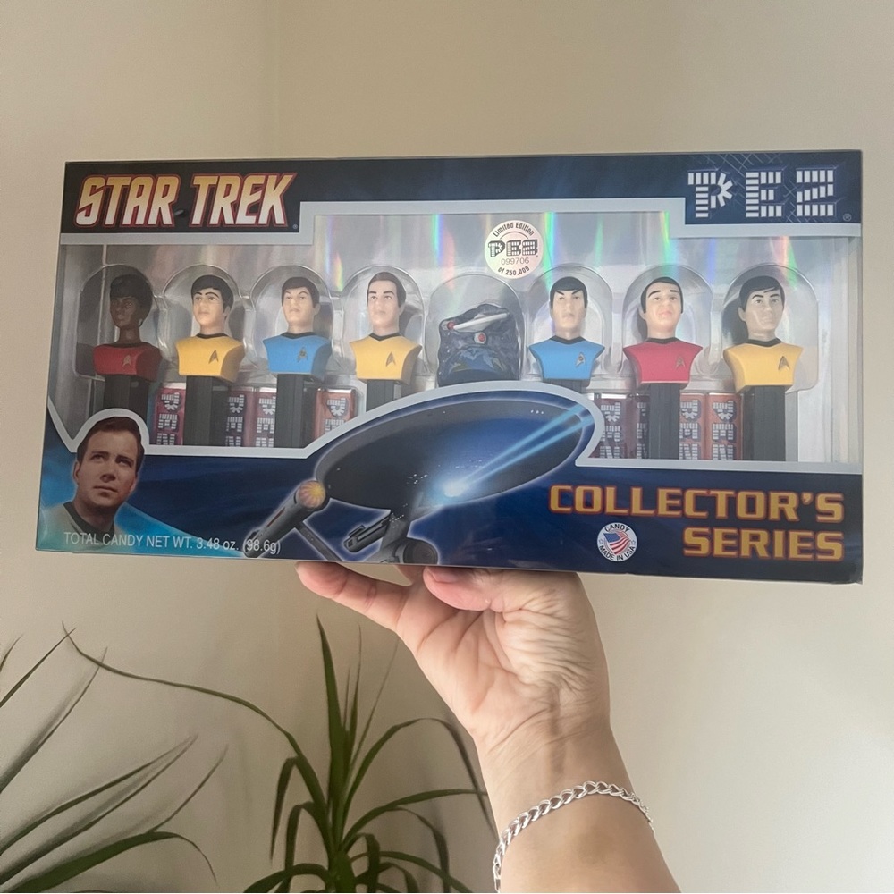 Star Trek Pez Collector’s Series pez multi dispensers never opened new in box …